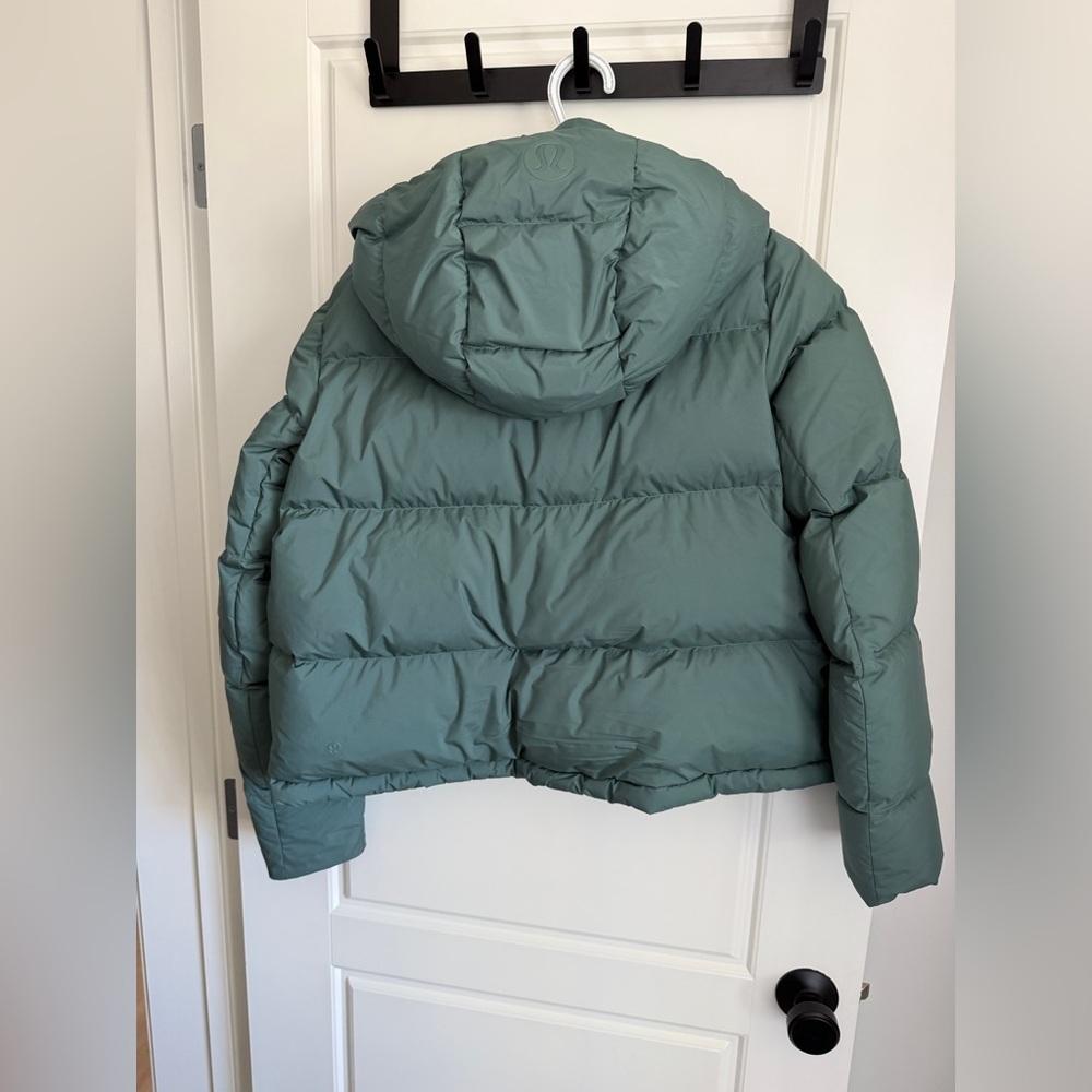 Lululemon Wunderpuff Puffer Down Jacket - Medium Forest - NEW STYLE - Picture 2 of 5